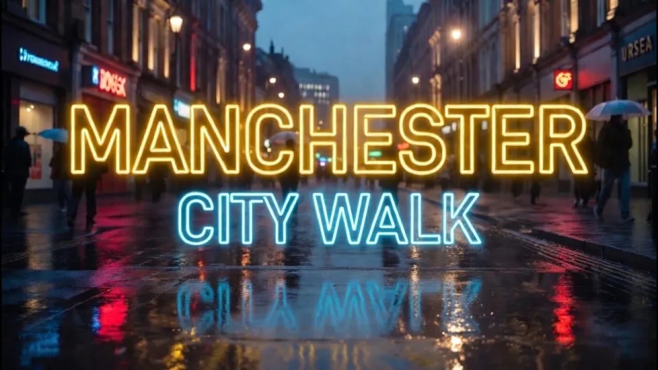 What is a Manchester rain walk and how to enjoy it in the city centre